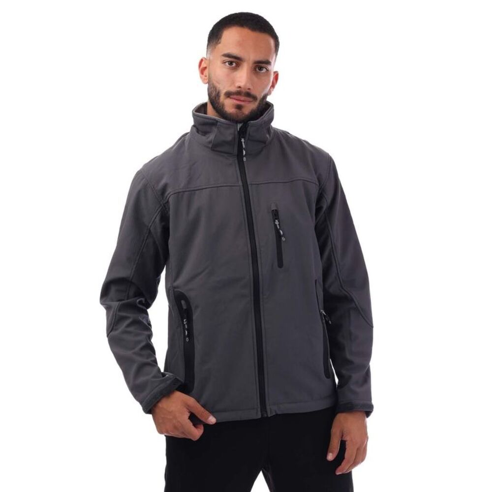 Trespass Mens Soft Shell Jacket / Gray